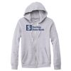 Adult Triblend Full-Zip Fleece Hooded Sweatshirt Thumbnail